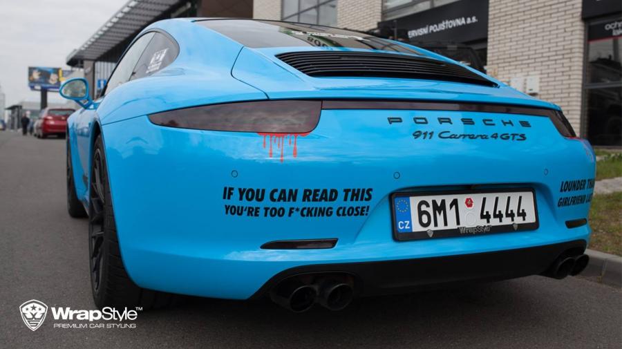  Porsche 911 Carrera GTS by WrapStyle 2017 года  (фото 4 из 5)